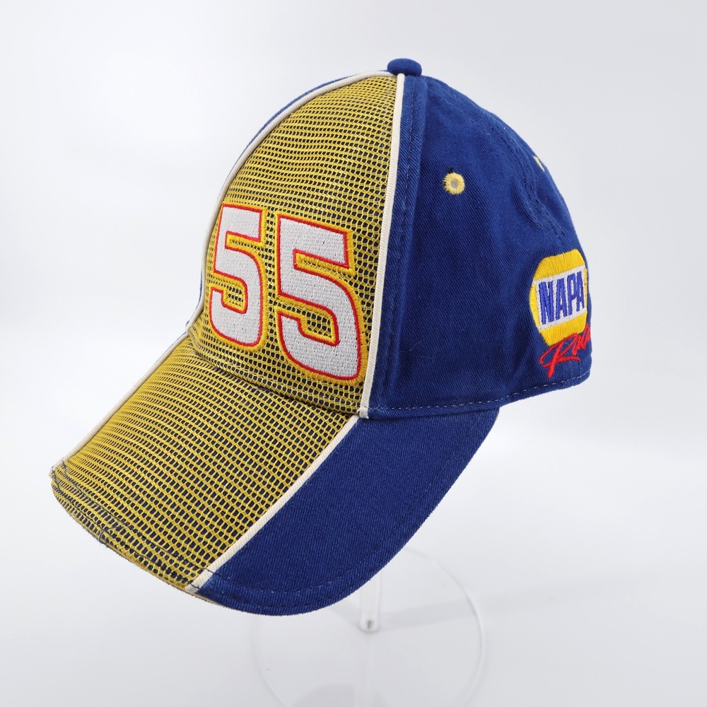 TeamCaliber NAPA Racing #55 Bill Davis Racing Hat‎ Blue OSFM Mens H244
